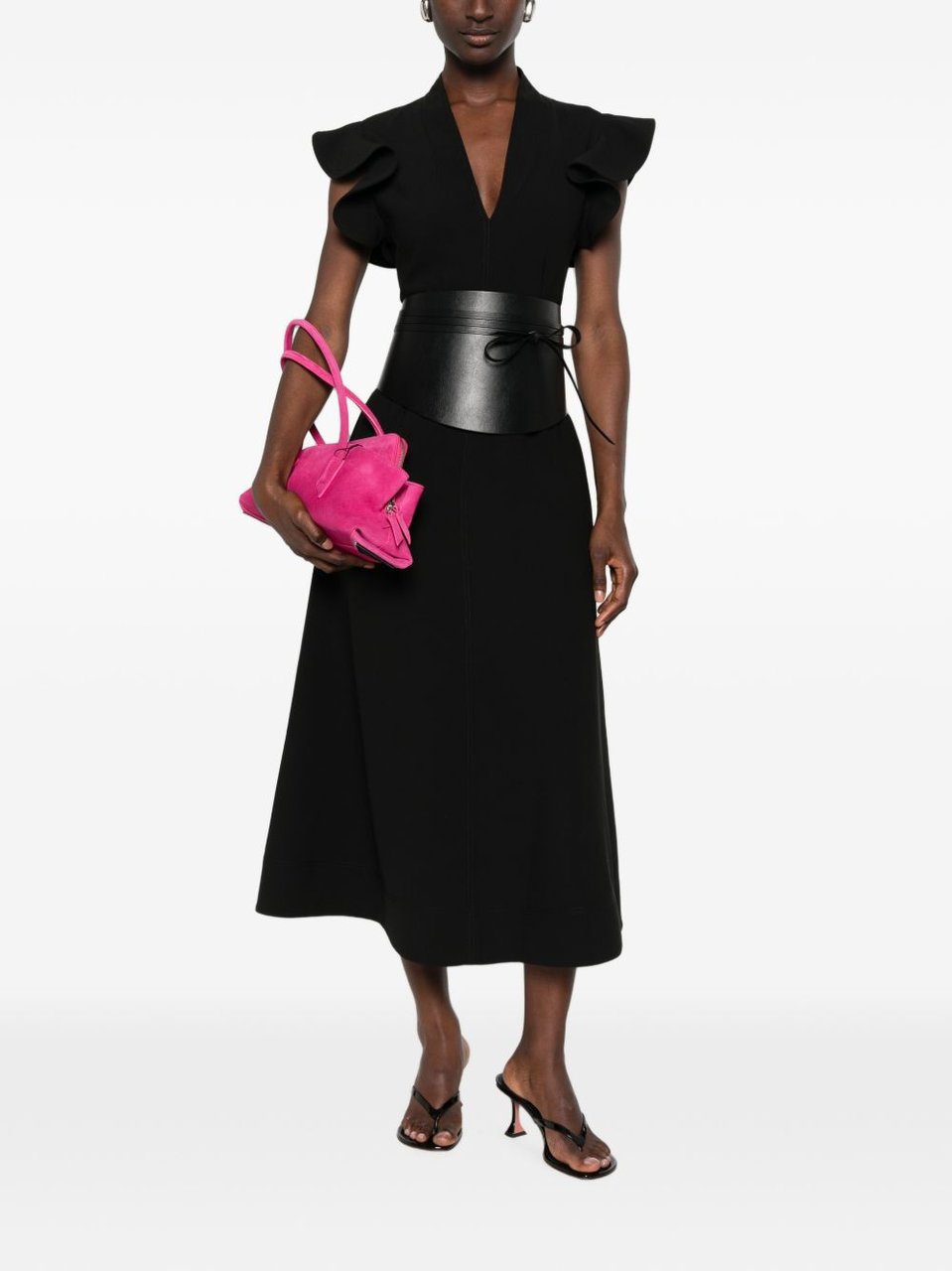 Moschino Dresses Black Zwart