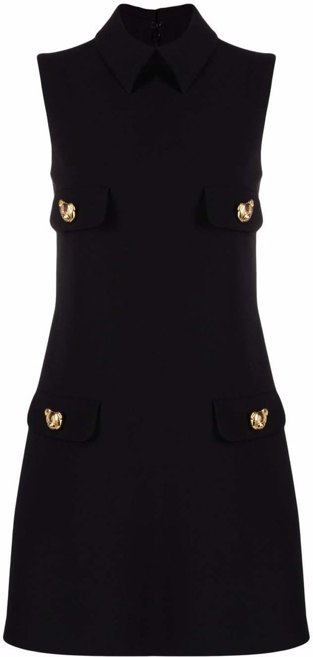 Moschino Dresses Black Zwart