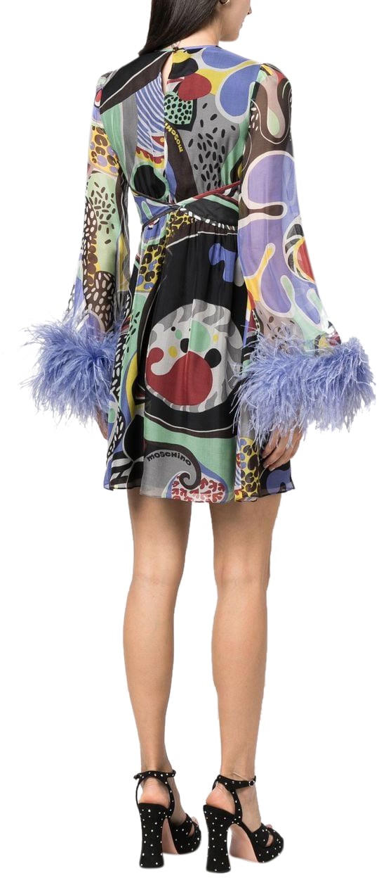 Moschino Dresses Black Zwart