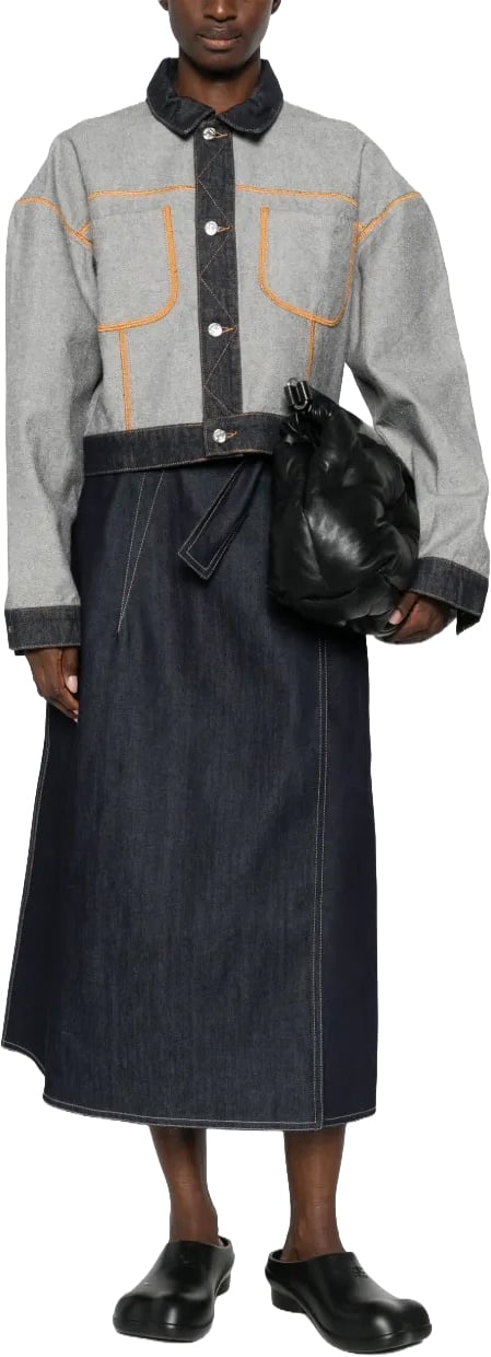 Moschino Tailored Women's Jacket with Structured Shoulders Wit