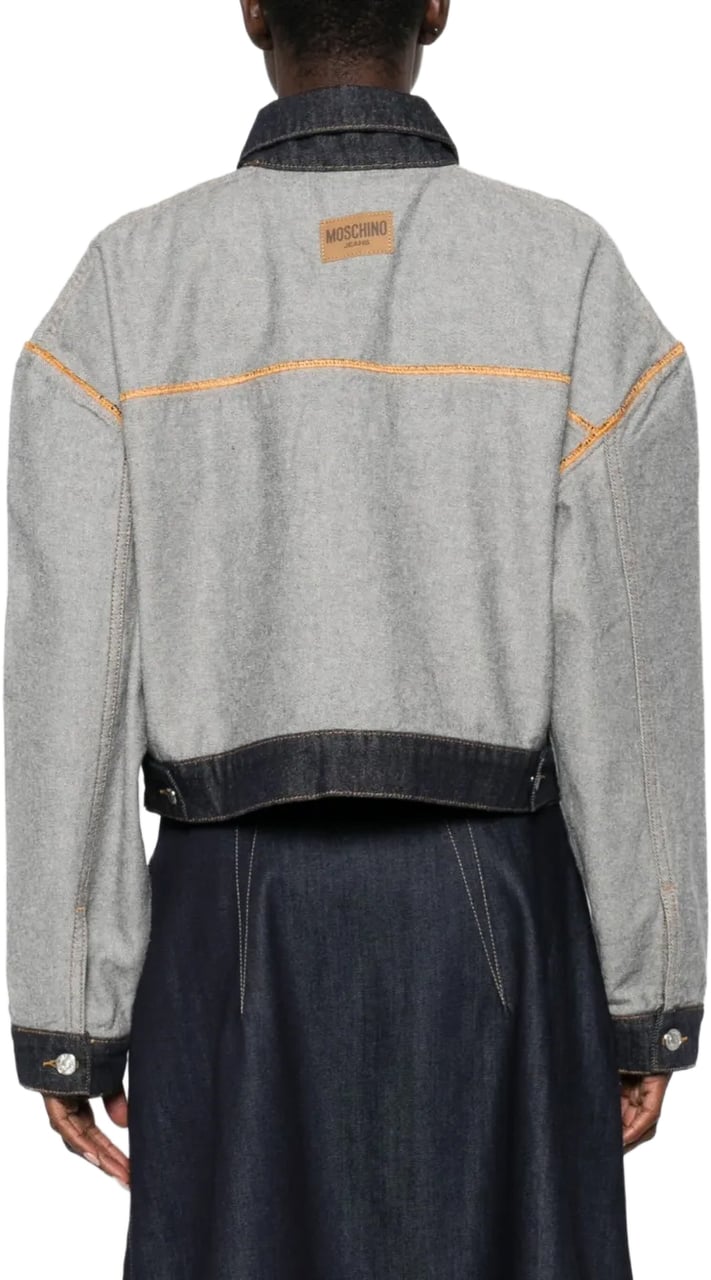 Moschino Tailored Women's Jacket with Structured Shoulders Wit
