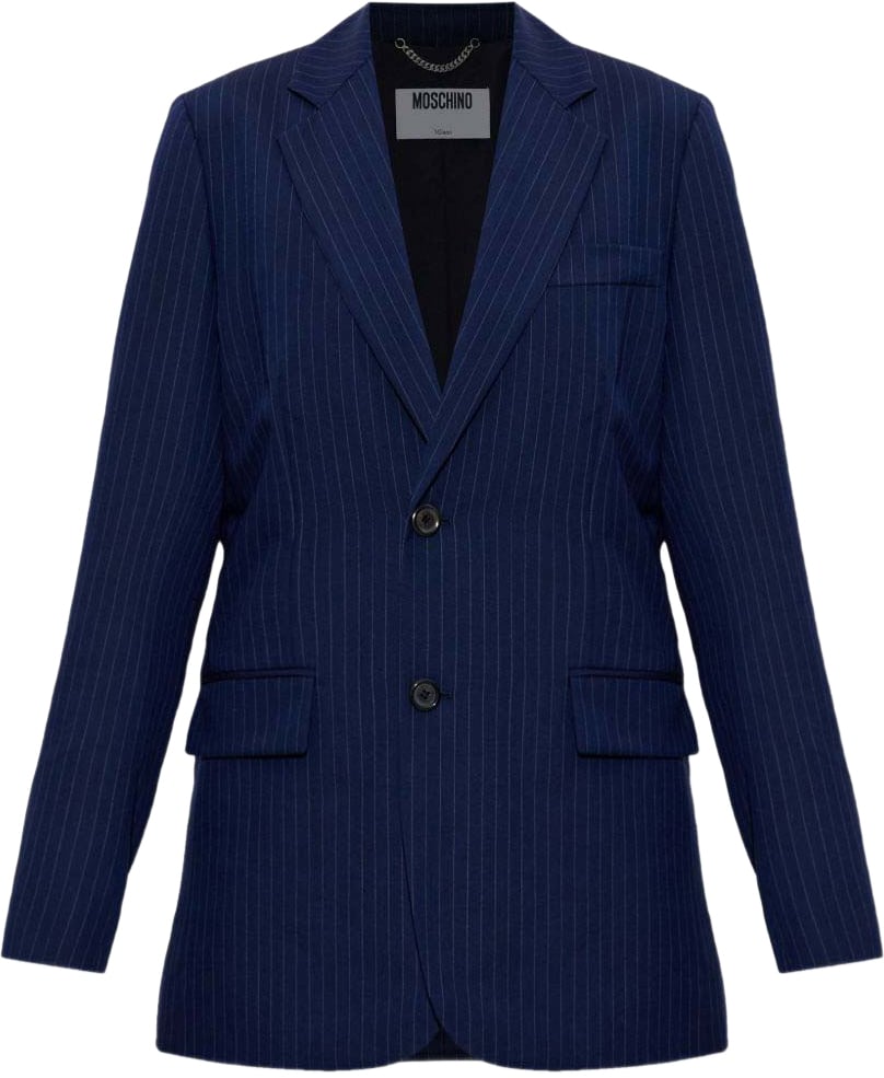 Moschino Jackets Blue Blauw