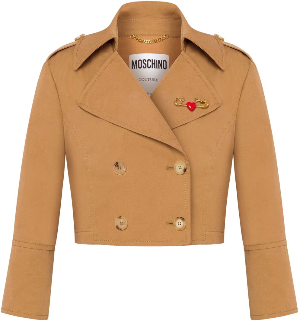 Moschino Jackets Brown Bruin