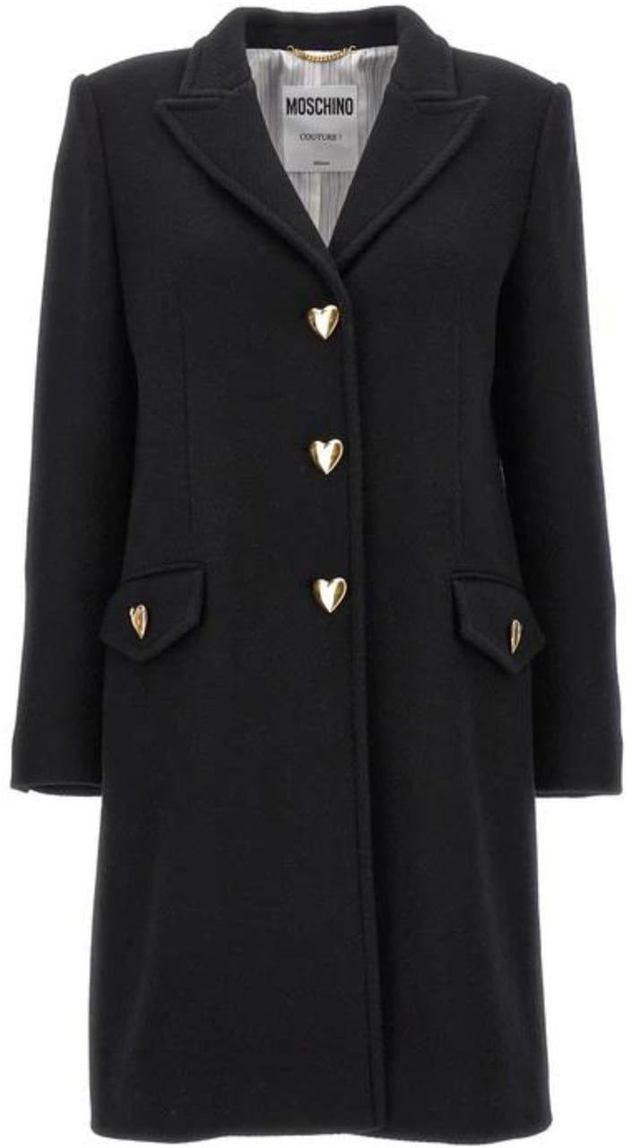 Moschino Moschino Giacconi Nero Zwart