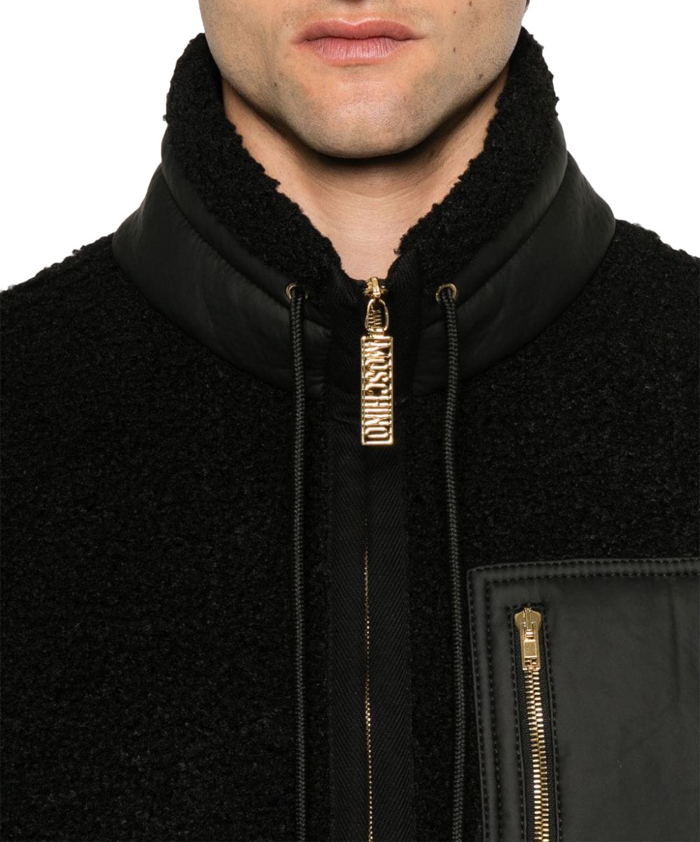 Moschino Jackets Multi Black Zwart