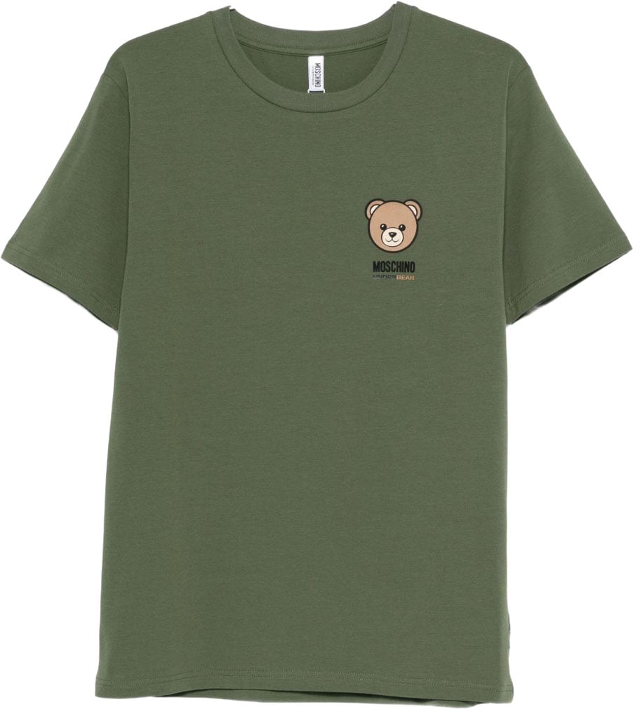 Moschino T-Shirts And Polos Green Donkergroen