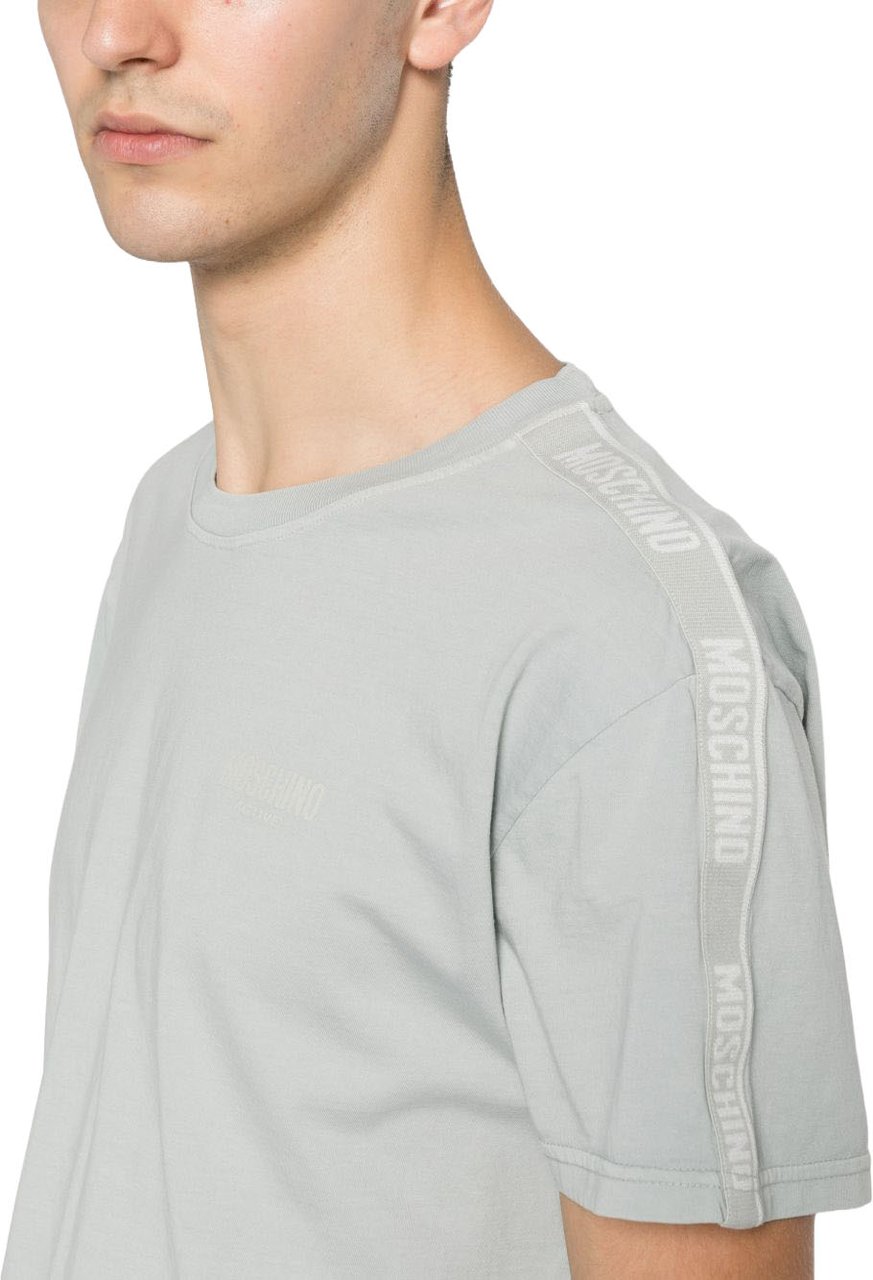 Moschino T-Shirts And Polos Grey Lichtgrijs