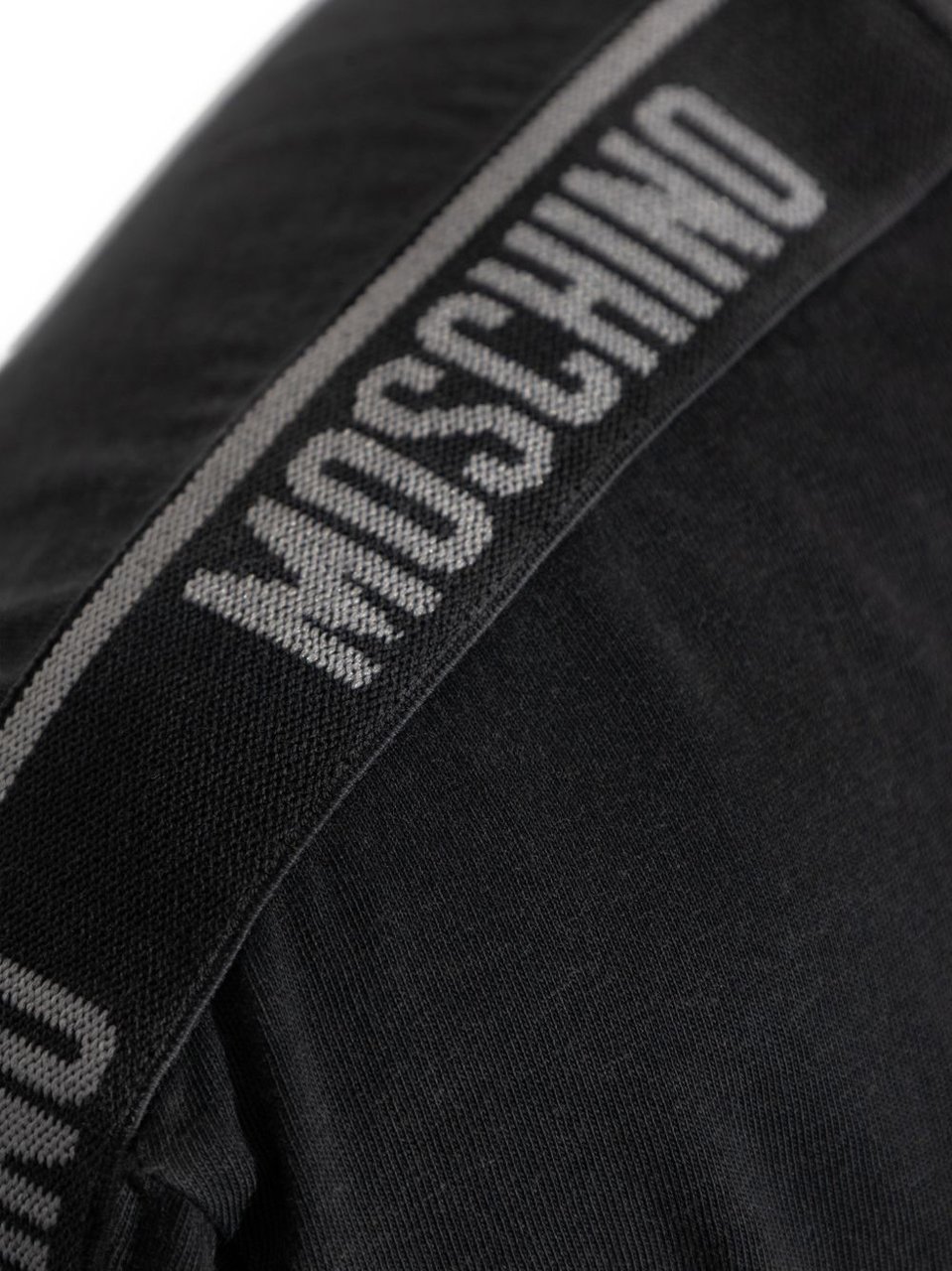 Moschino T-Shirts And Polos Black Zwart