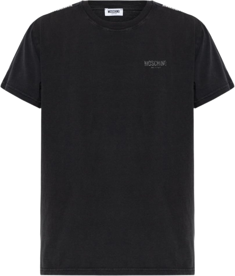 Moschino T-Shirts And Polos Black Zwart