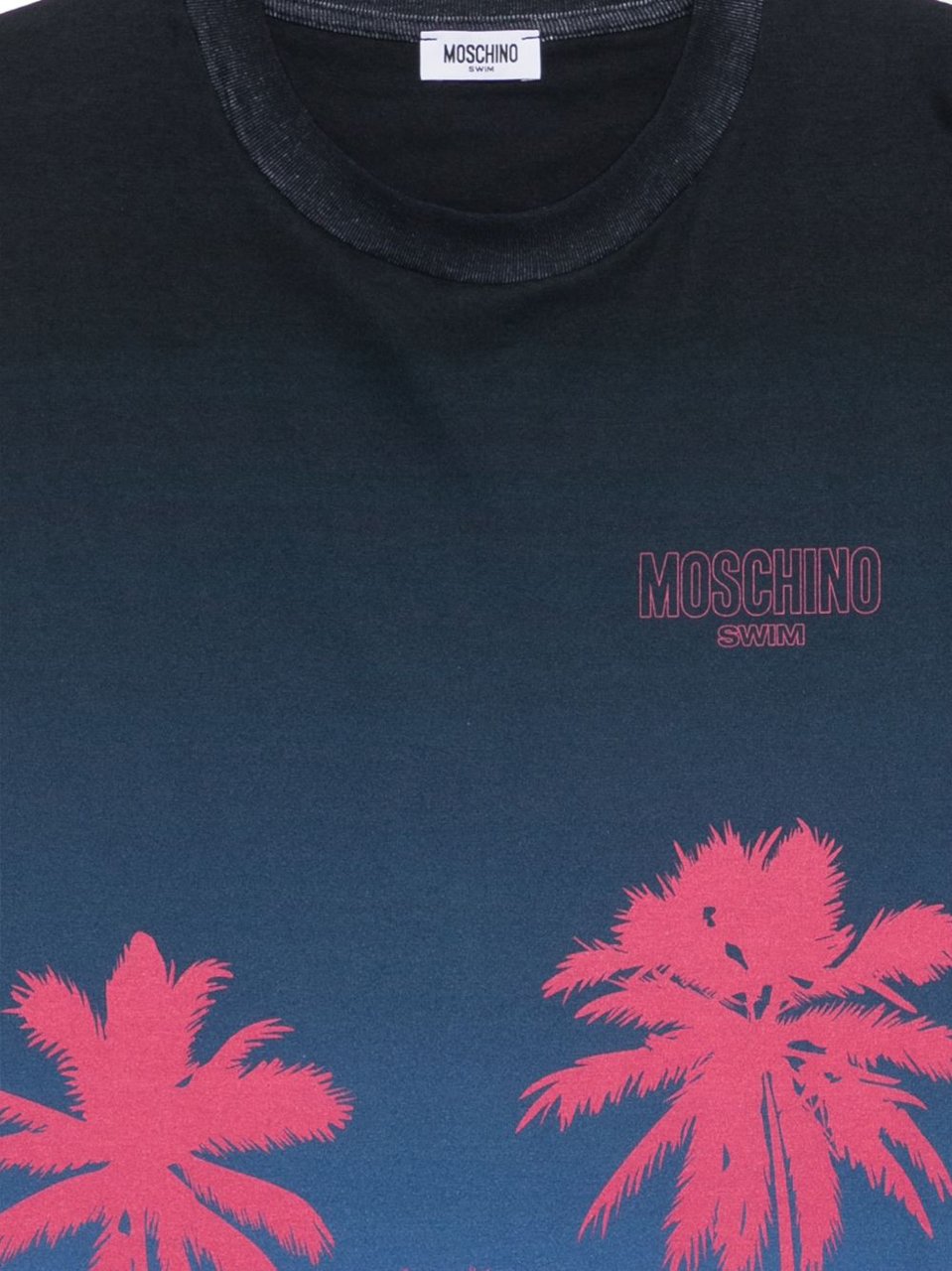 Moschino T-Shirts And Polos Multi Blue Blauw