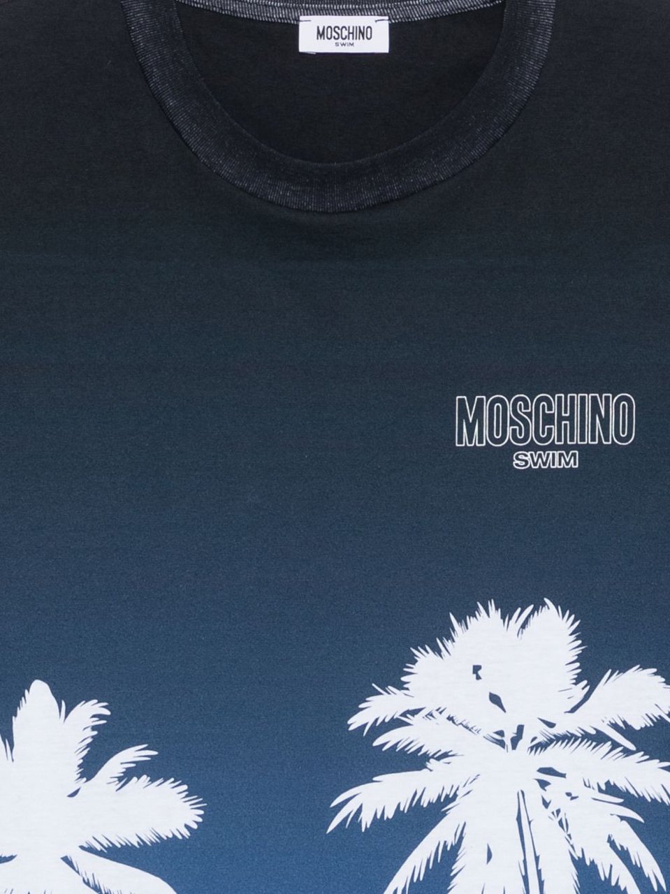 Moschino T-Shirts And Polos Multi Blue Blauw