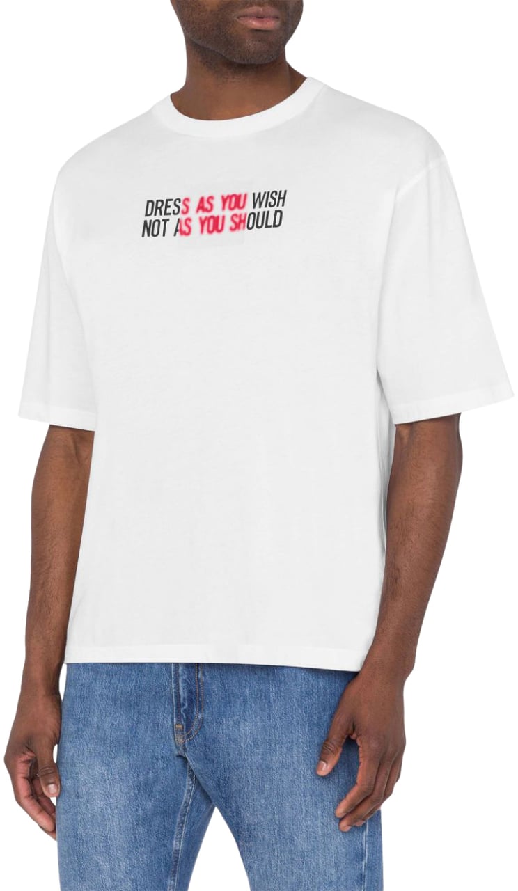 Moschino T-Shirts And Polos Multi White Wit