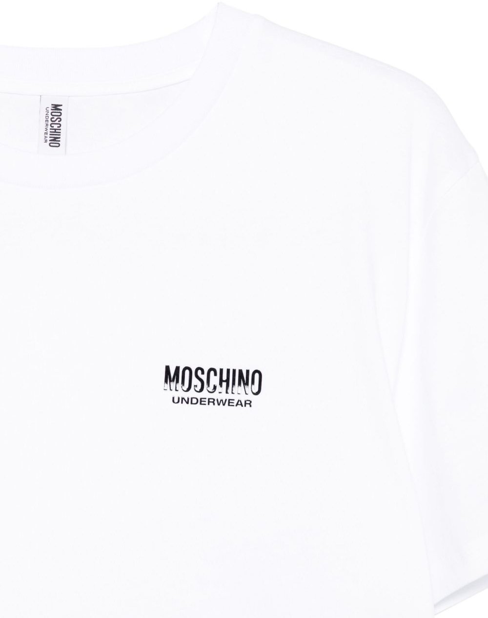 Moschino T-Shirts And Polos White Wit