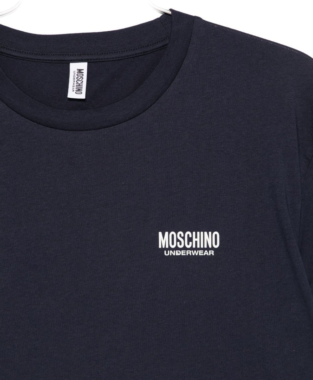 Moschino T-Shirts And Polos Marine Blauw