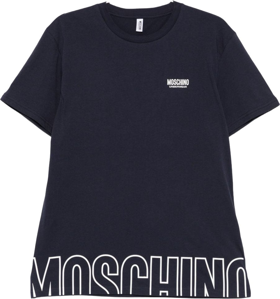 Moschino T-Shirts And Polos Marine Navy
