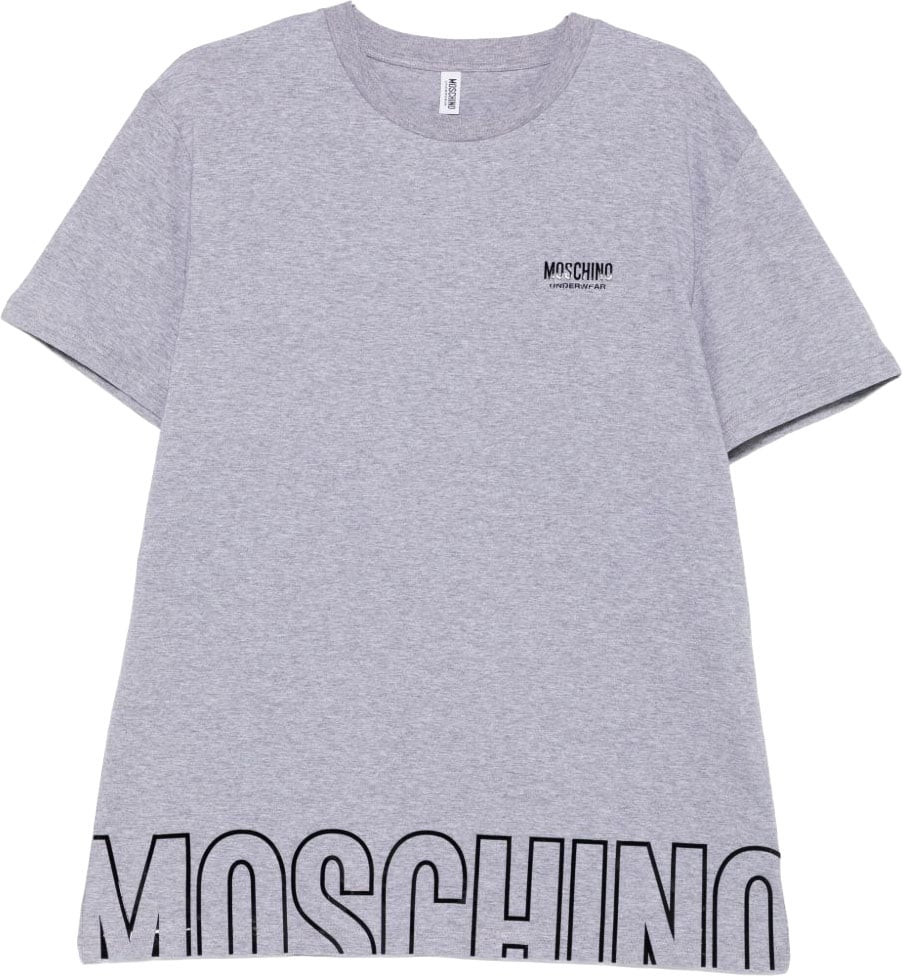 Moschino T-Shirts And Polos Grey Lichtgrijs
