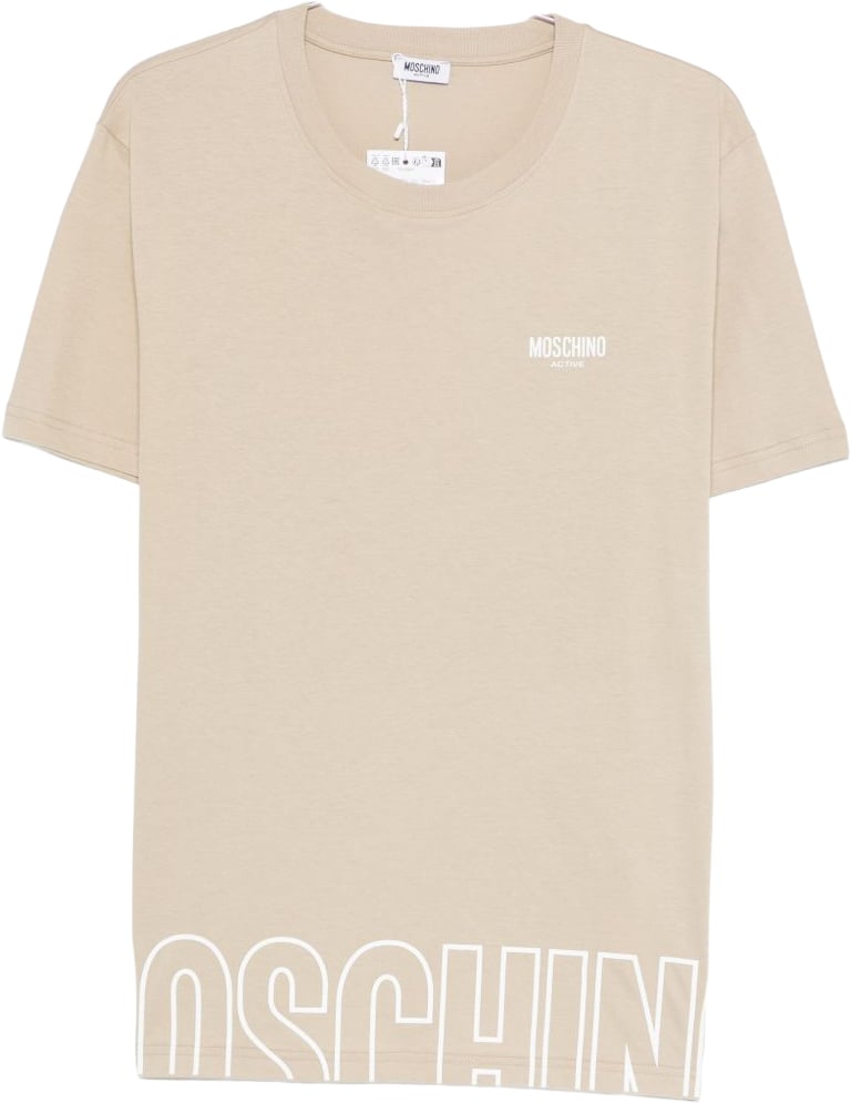 Moschino T-Shirts And Polos Beige Beige