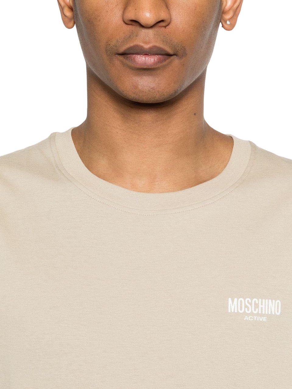 Moschino T-Shirts And Polos Beige Beige