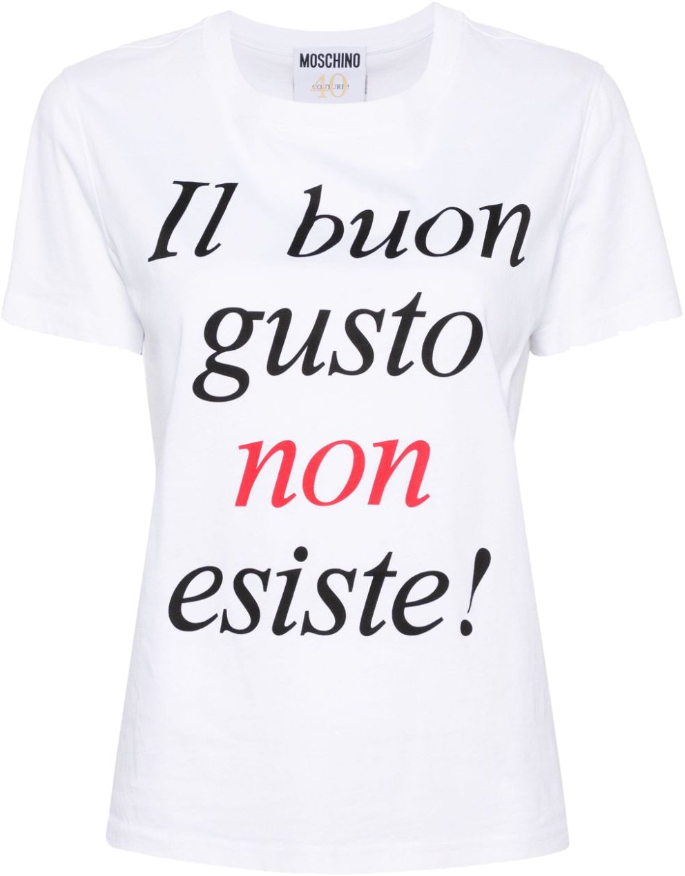 Moschino Top White Wit