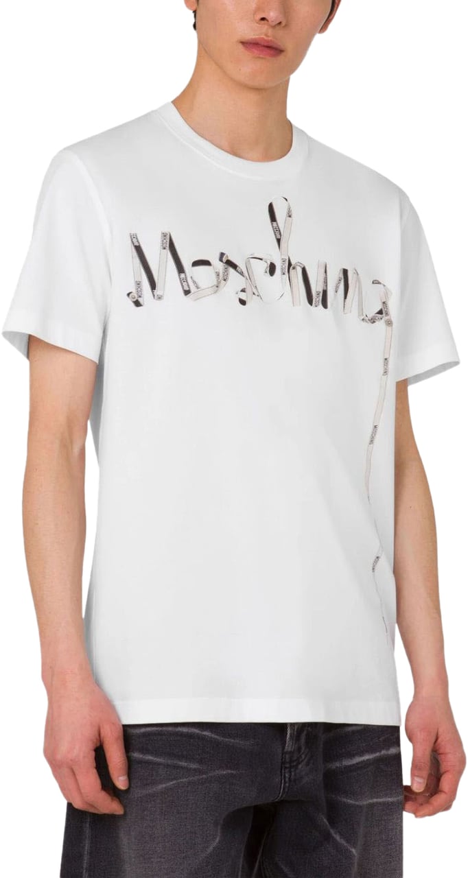 Moschino T-Shirts And Polos Multi White Wit