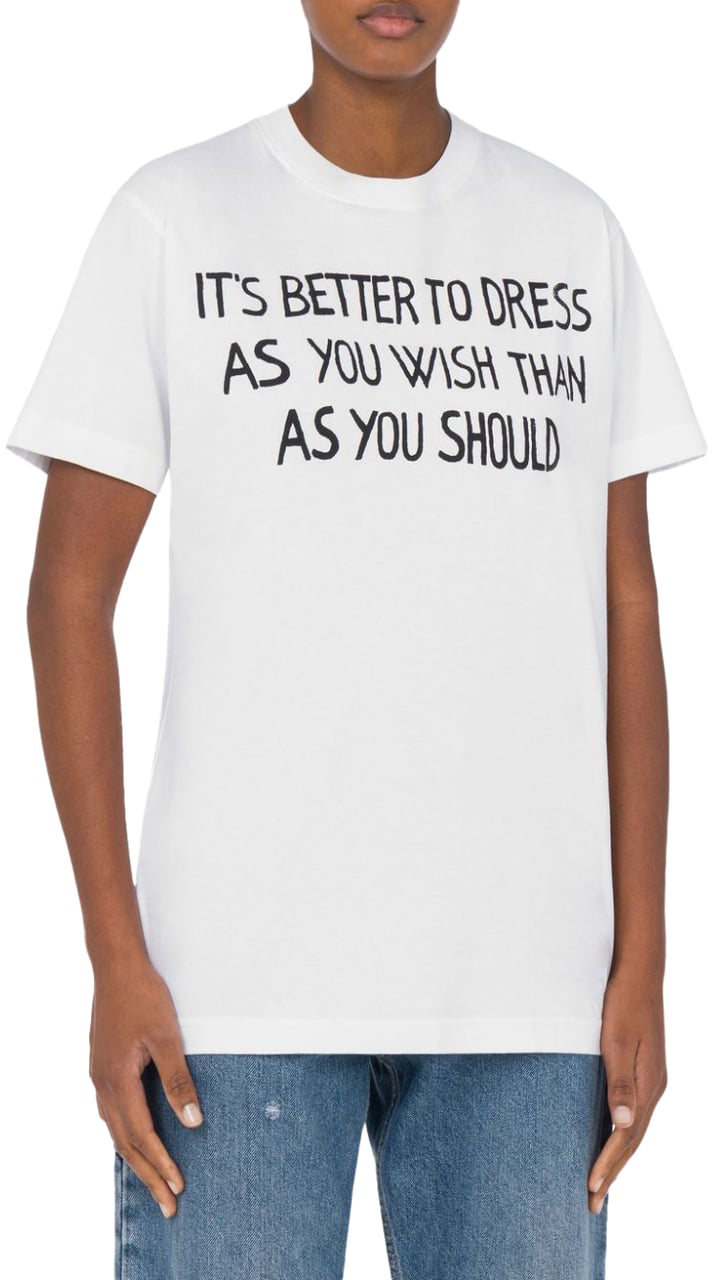 Moschino Top White Wit