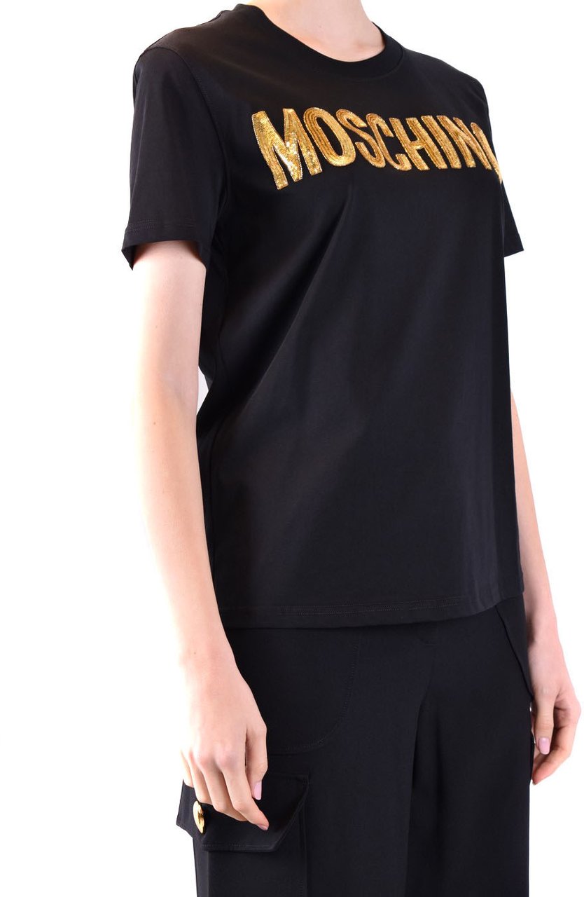 Moschino T-shirts Black Zwart