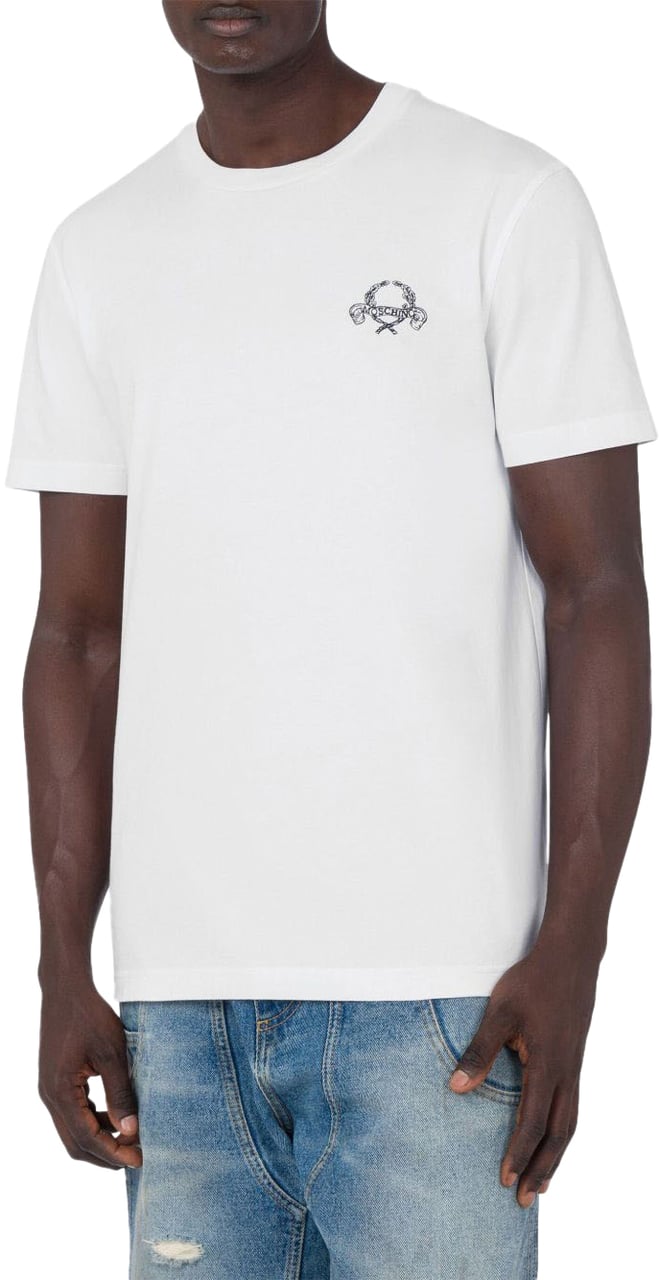 Moschino T-Shirts And Polos Multi White Wit