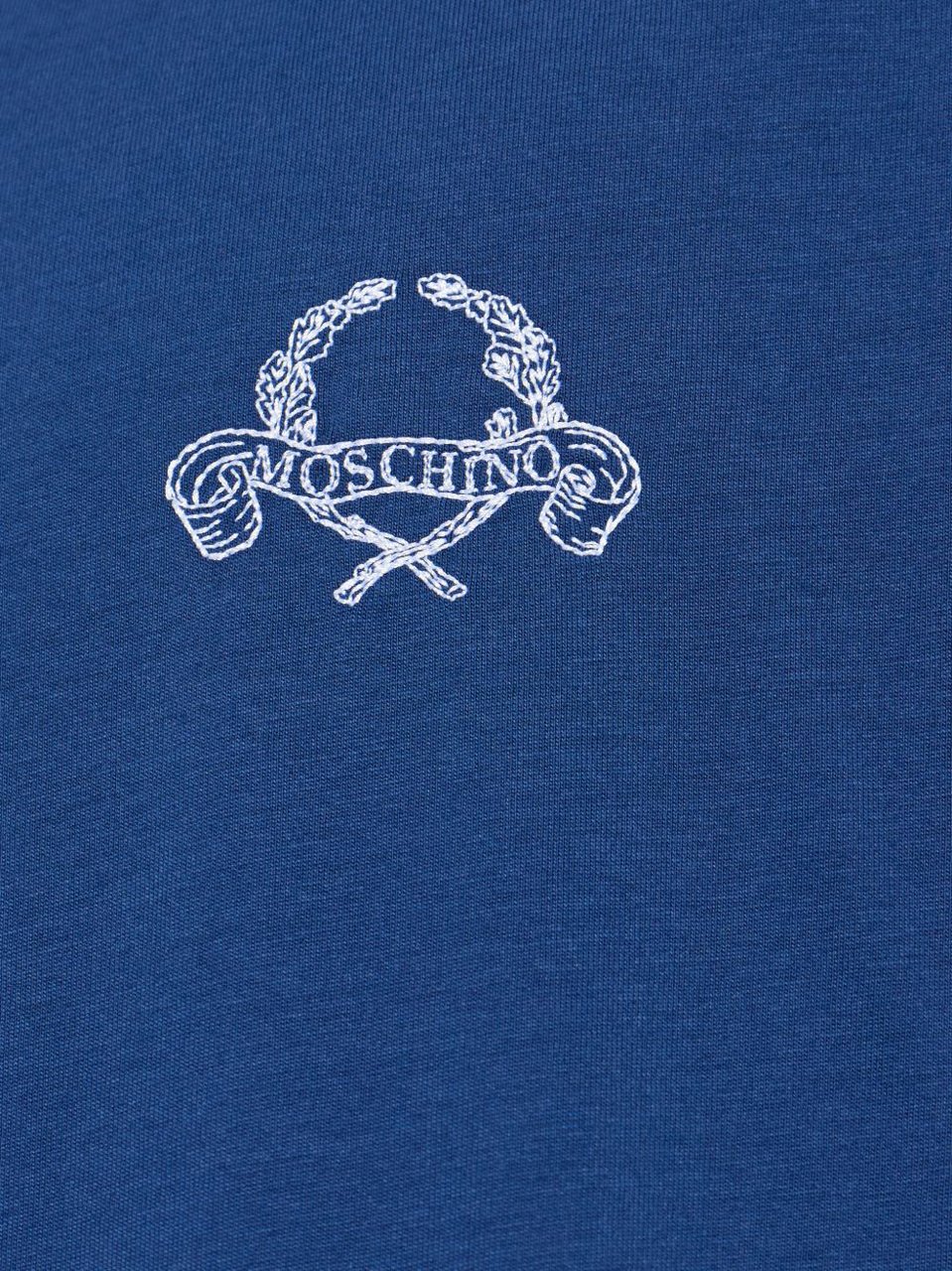 Moschino T-Shirts And Polos Multi Blue Blauw