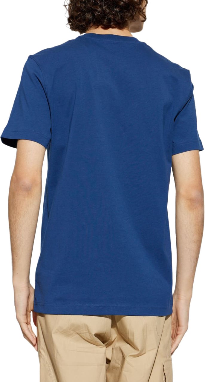 Moschino T-Shirts And Polos Multi Blue Blauw