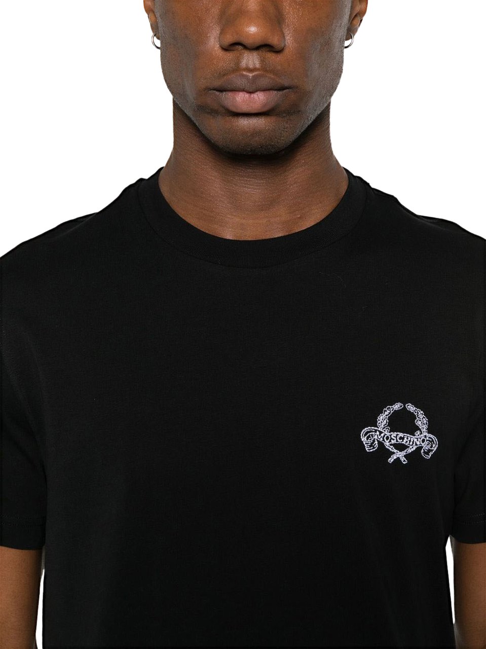 Moschino T-Shirts And Polos Multi Black Zwart