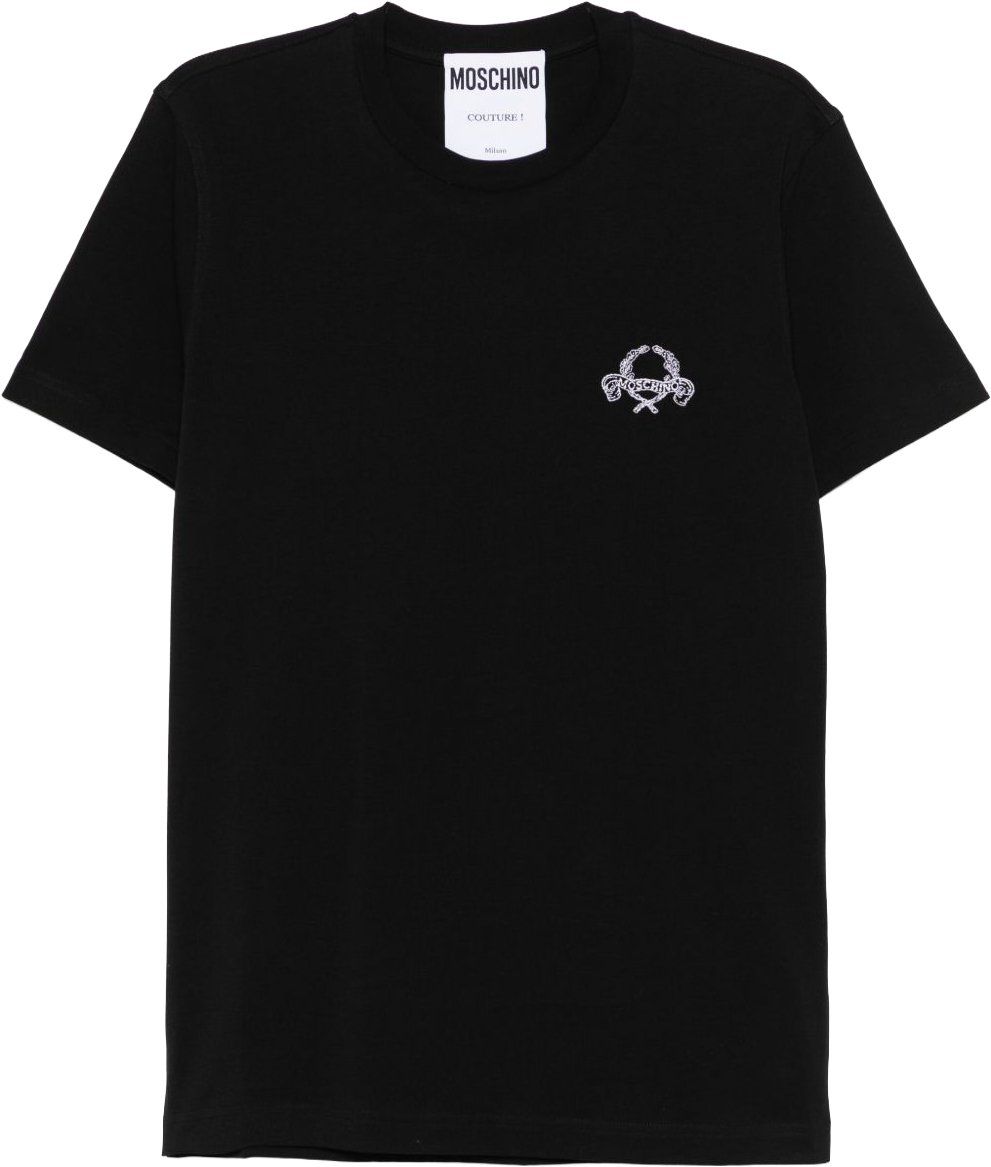 Moschino T-Shirts And Polos Multi Black Zwart