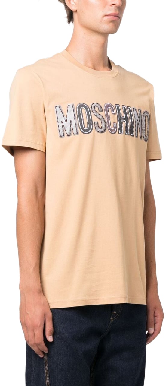 Moschino T-Shirts And Polos Beige Beige
