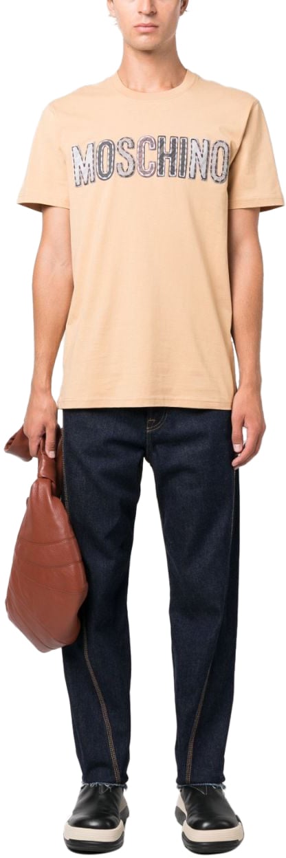 Moschino T-Shirts And Polos Beige Beige