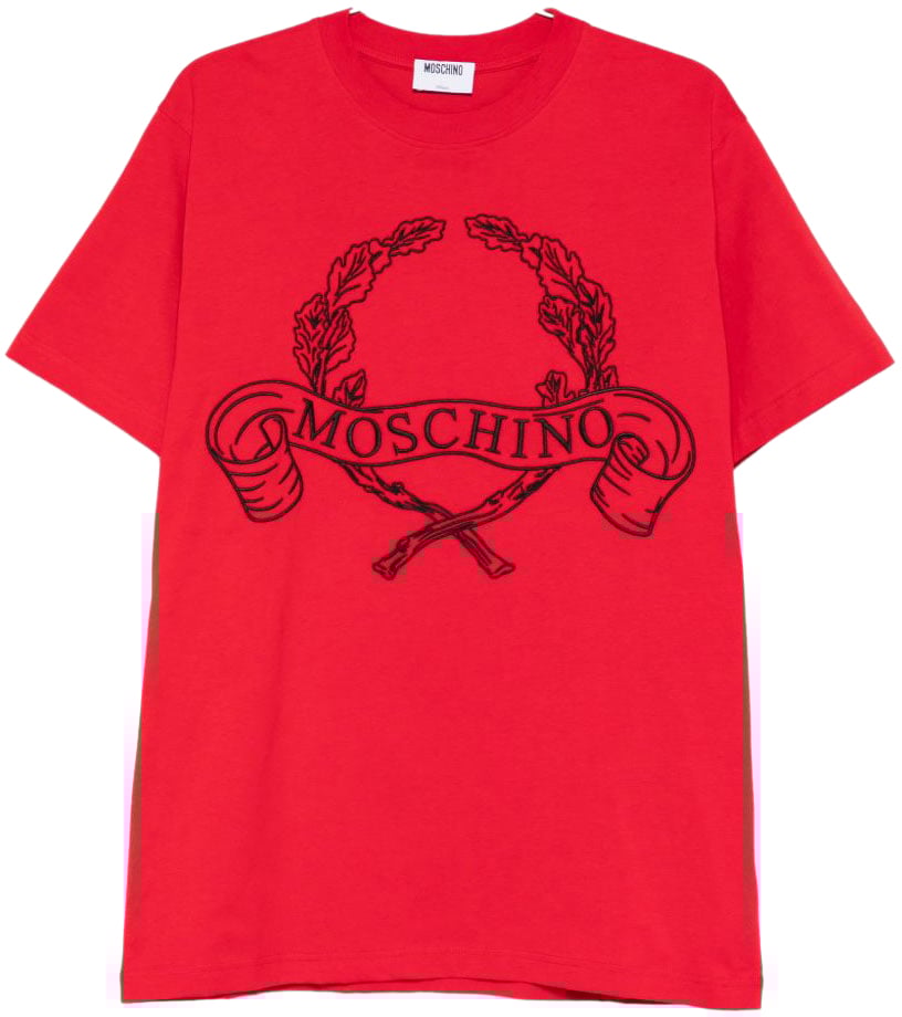 Moschino T-Shirts And Polos Multi Red Rood