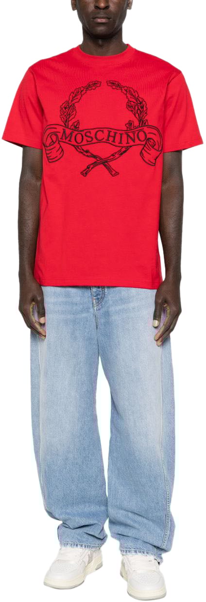 Moschino T-Shirts And Polos Multi Red Rood
