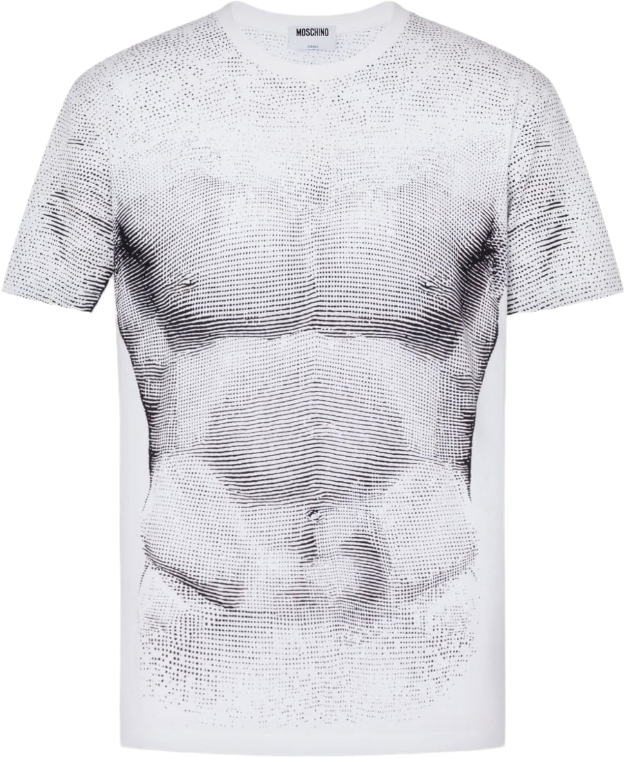 Moschino T-Shirts And Polos Multi White Wit