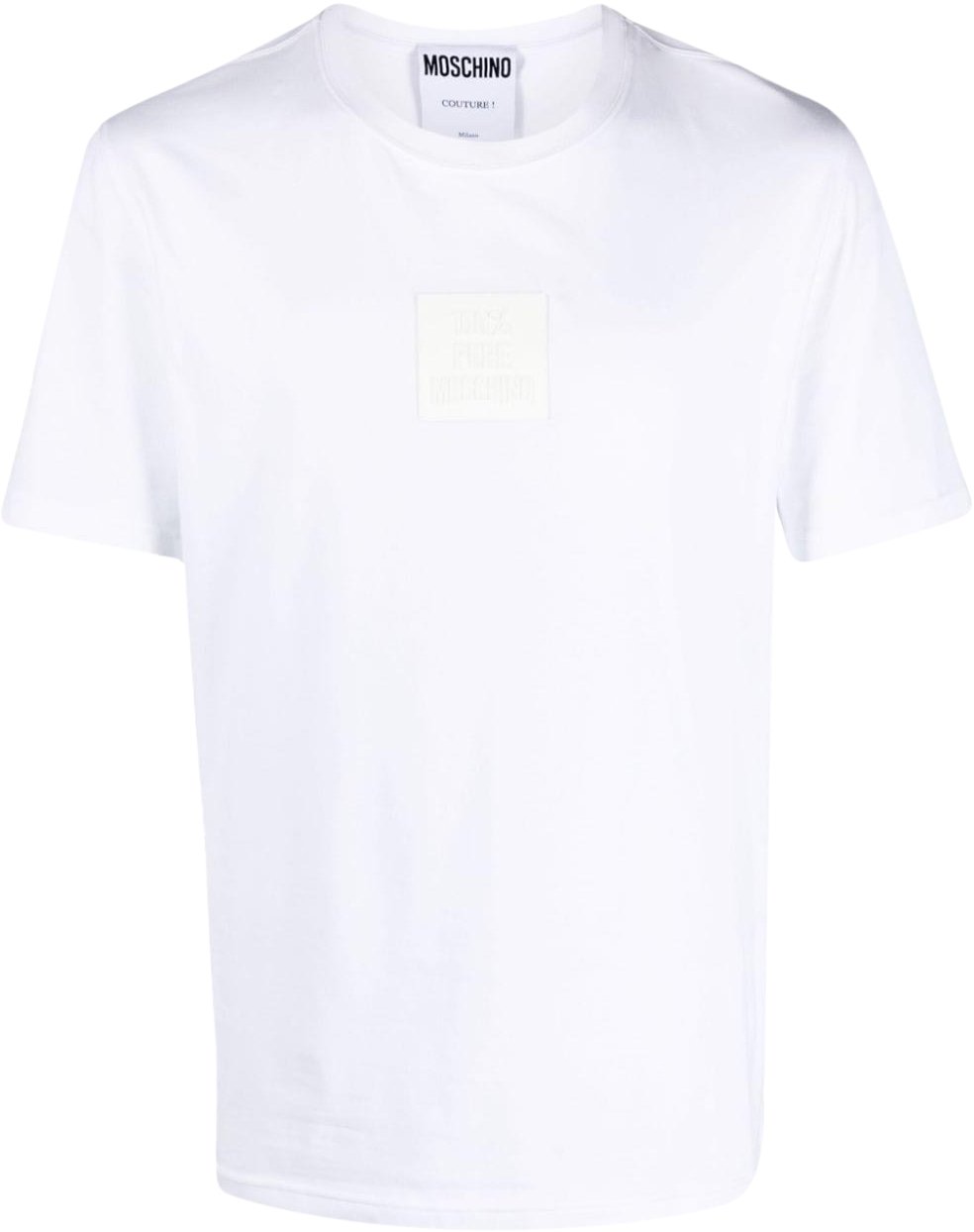 Moschino T-Shirts And Polos White Wit