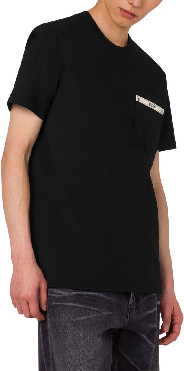Moschino T-Shirts And Polos Black Zwart