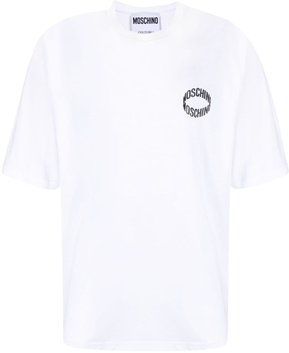 Moschino T-Shirts And Polos White Wit