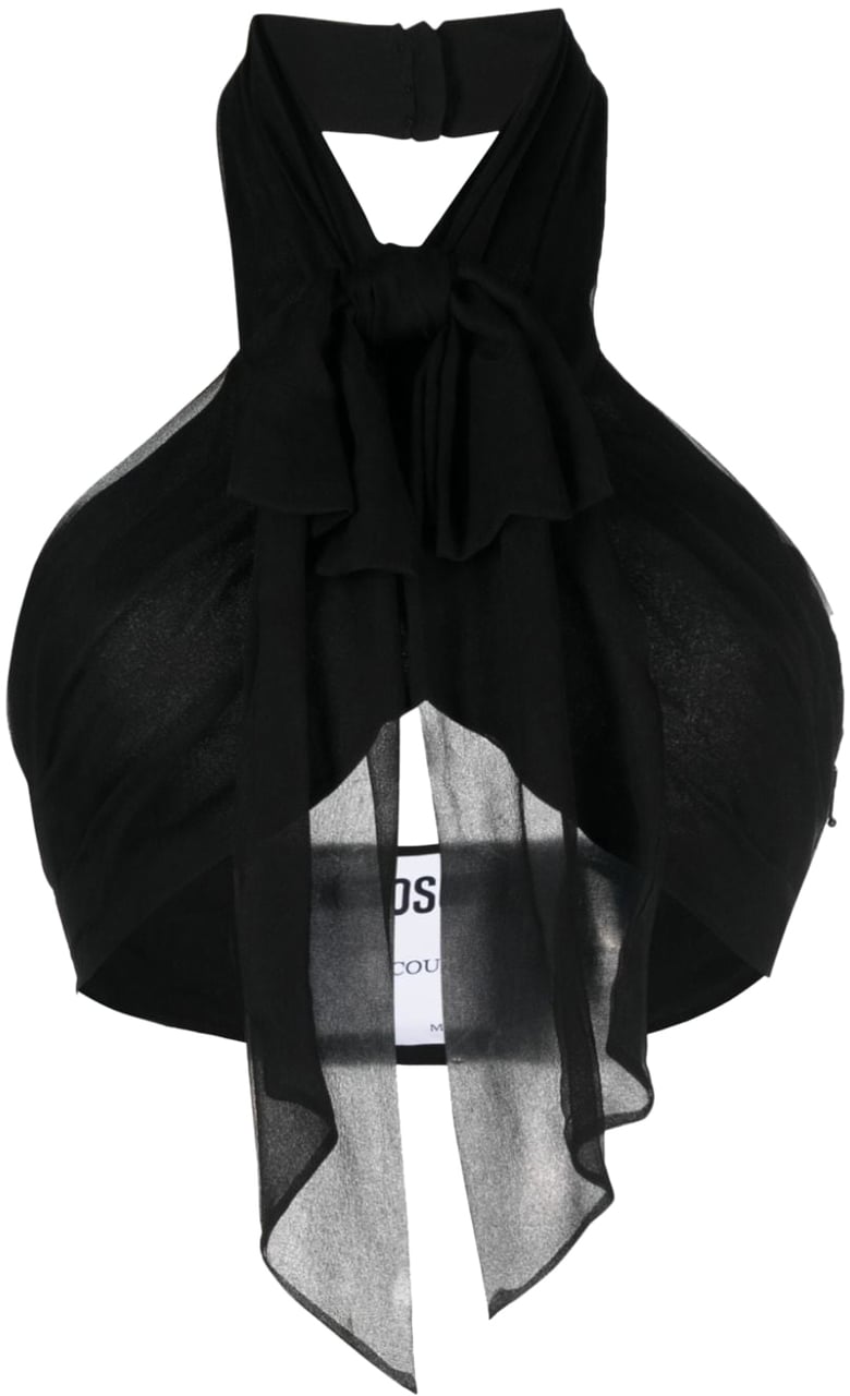 Moschino Top Black Zwart