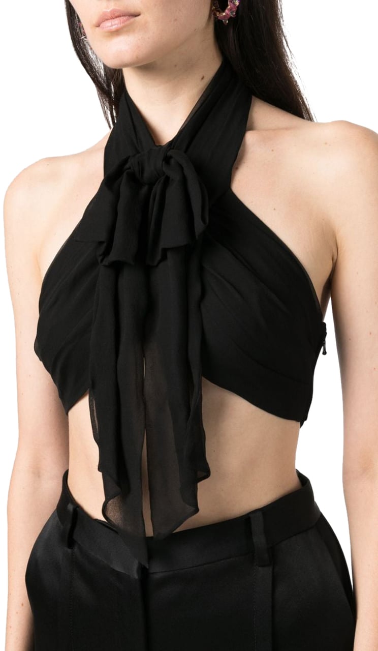 Moschino Top Black Zwart