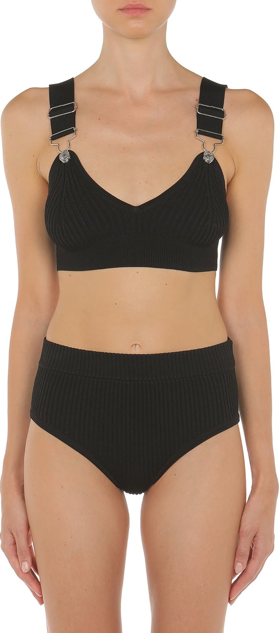 Moschino Top Black Zwart