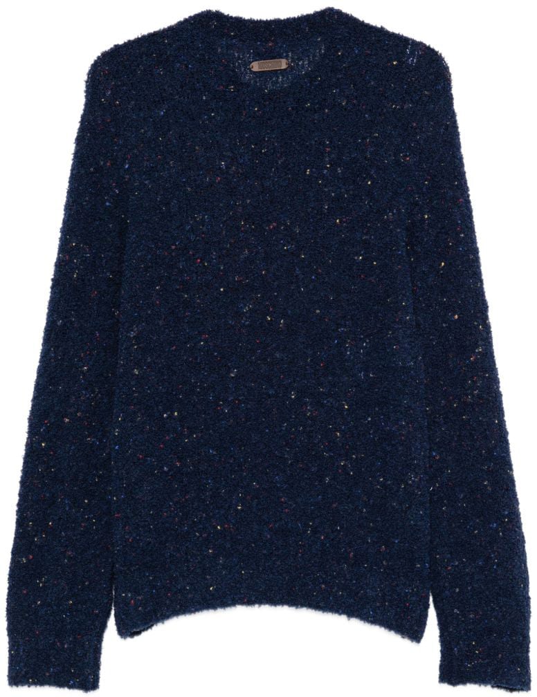 Moschino Sweaters Multi Blue Navy
