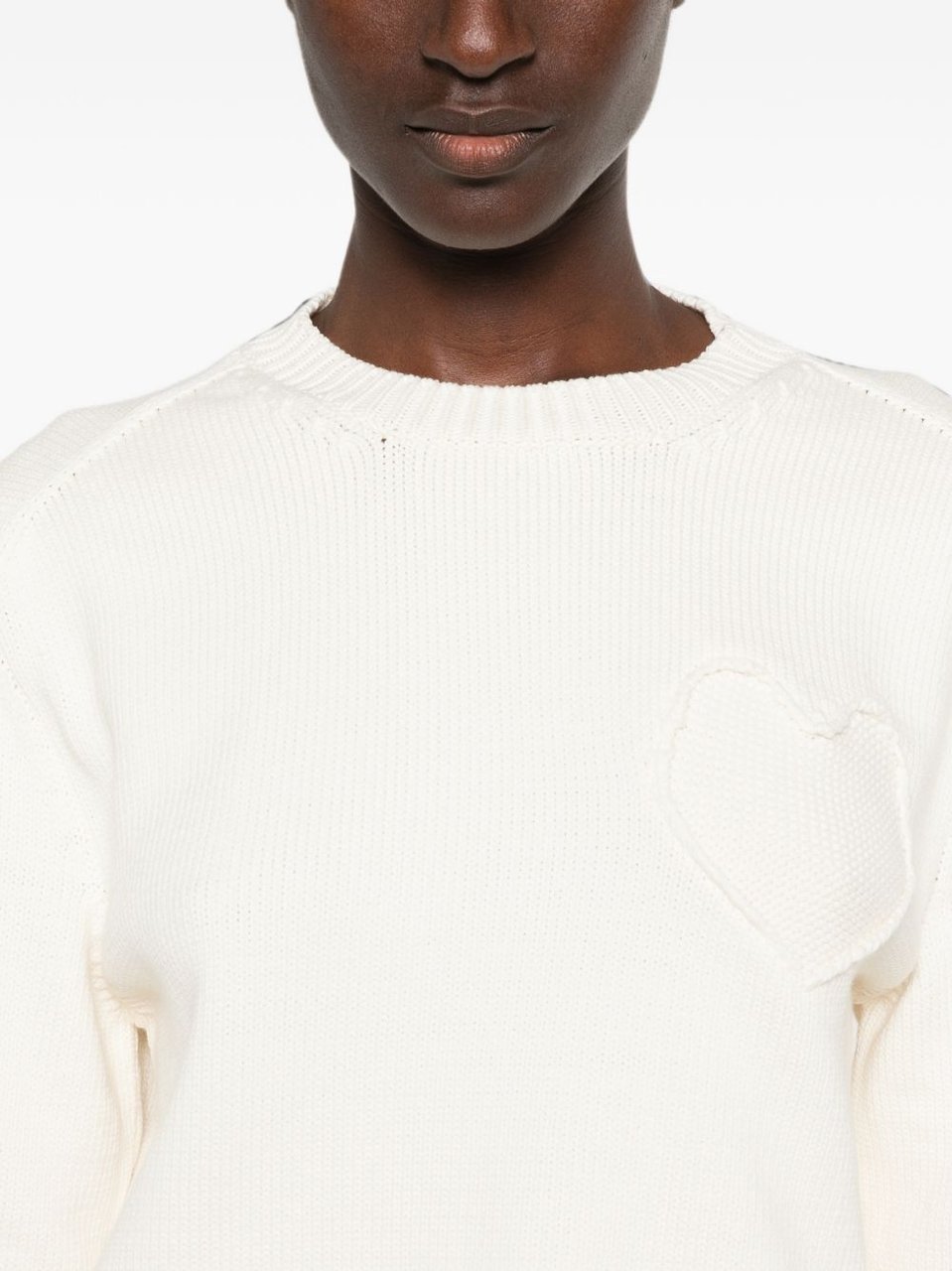 Moschino Sweaters Ivory Wit