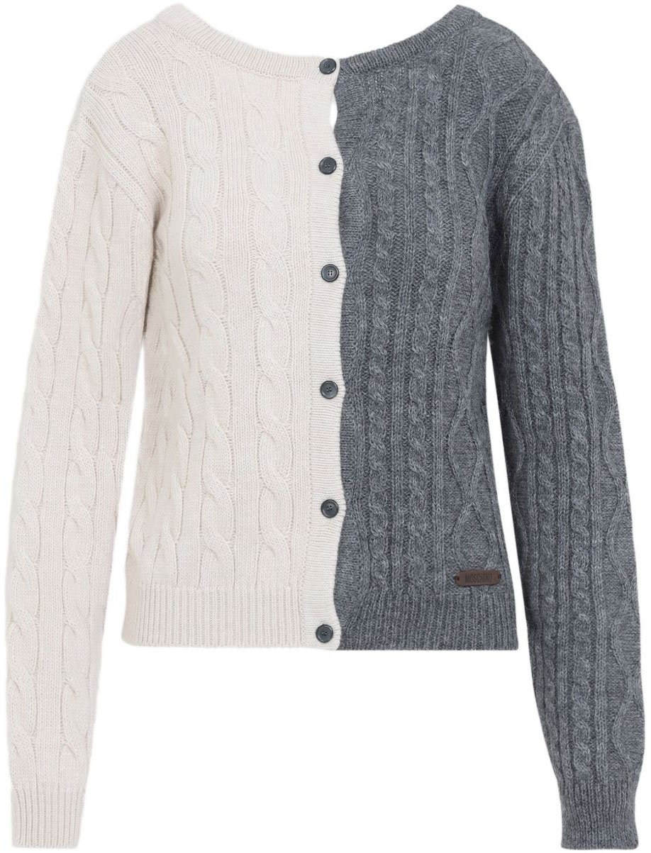 Moschino Sweaters Multi Grey Grijs