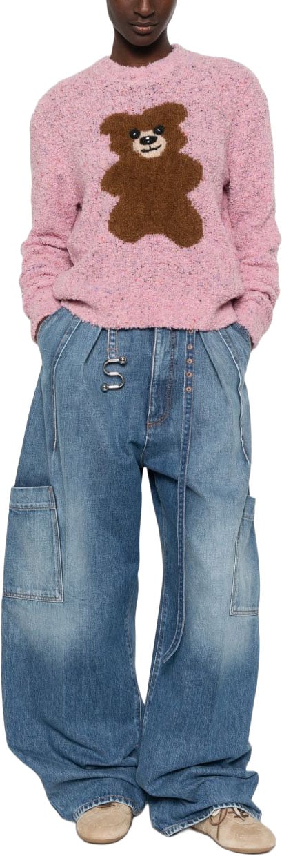 Moschino Sweaters Multi Pink Roze