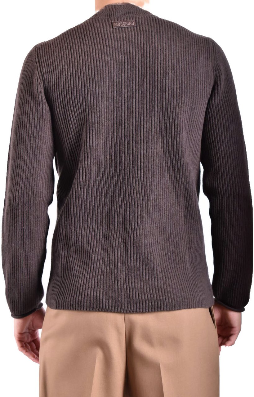 Moschino Sweaters Brown Bruin