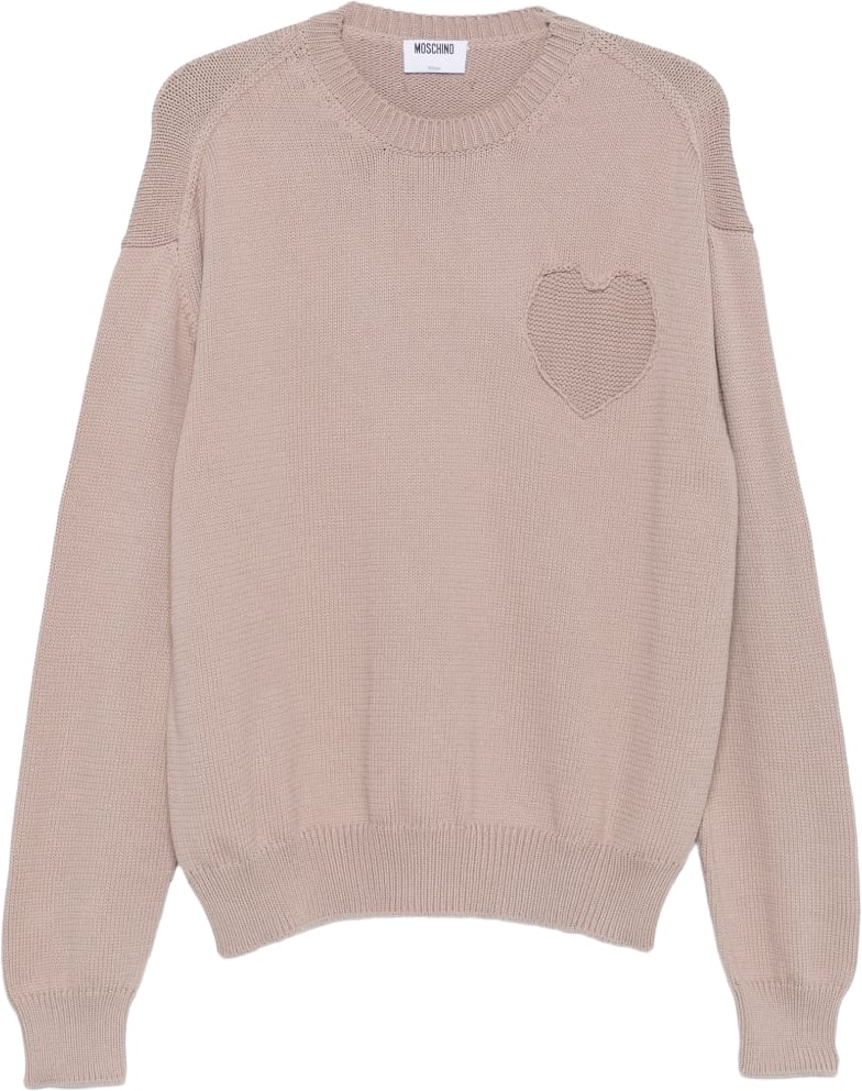 Moschino Sweaters Beige Beige