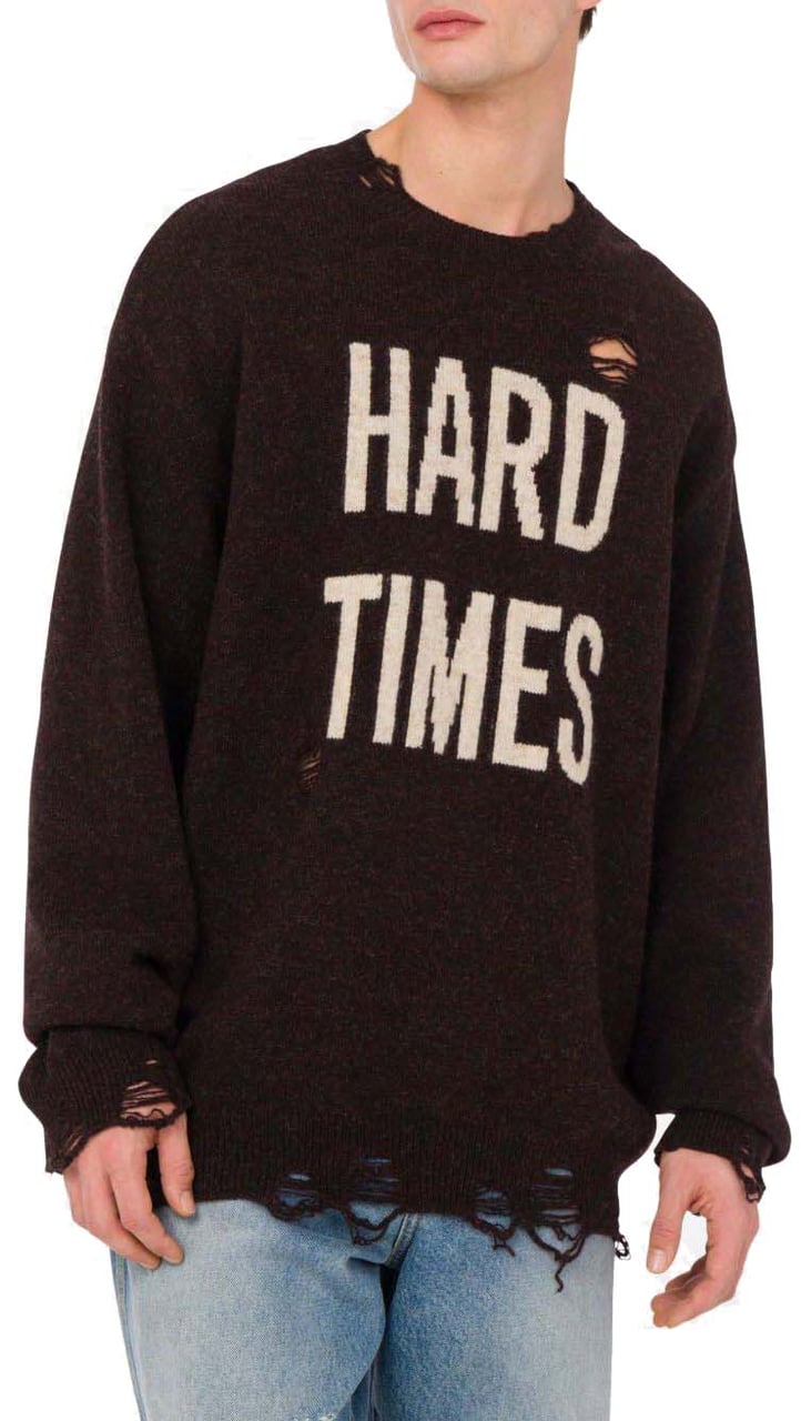 Moschino Sweaters Brown Bruin