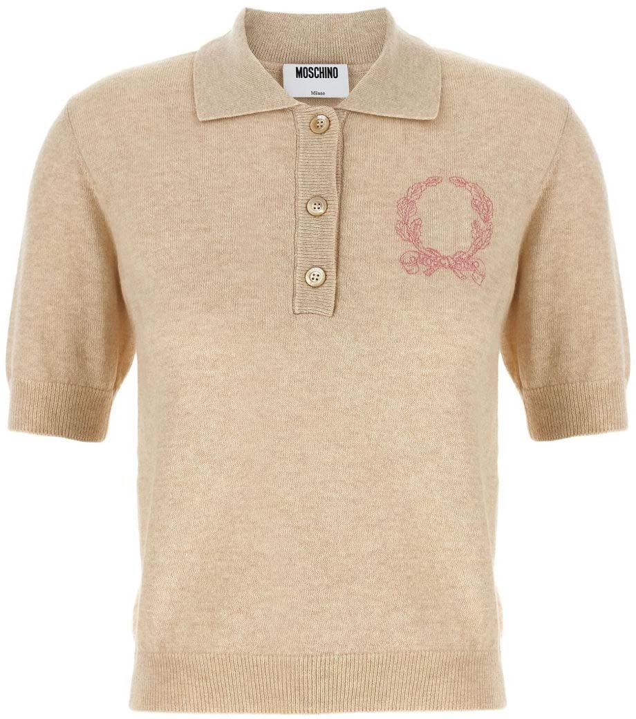 Moschino Sweaters Beige Beige